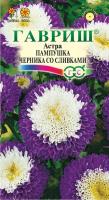 Астра Пампушка черника со сливками 0,3 г, помпонная ГШ