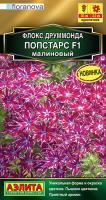 Фото Флокс друммонда Попстарс F1 малиновый ---   Одн Сел. Floranova Золотая серия