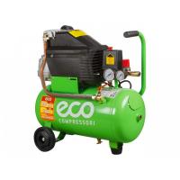 Компрессор ECO AE-251-1 (235 л/мин, 8 атм, коаксиальный, масляный, ресив. 24 л, 220 В, 1.50 кВт)