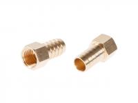 Соединение внутр. резьба 1/2" х елочка 19 мм (латунь) ECO (AB-FT12/E19)