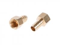 Соединение внутр. резьба 1/2" х елочка 16 мм (латунь) ECO (AB-FT12/E16)