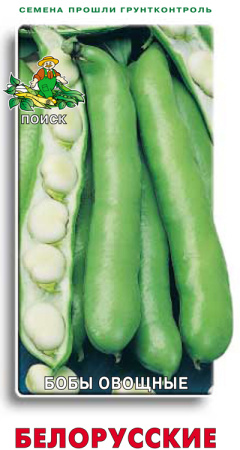 Бобы овощные Белорусские (ЦВ) 7шт. фото в интернет-магазине "Сортовые семена"